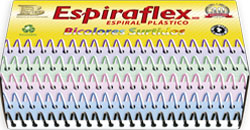 Espiral Plstico Espiraflex Colores