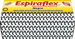Espiral Plstico Espiraflex Negro